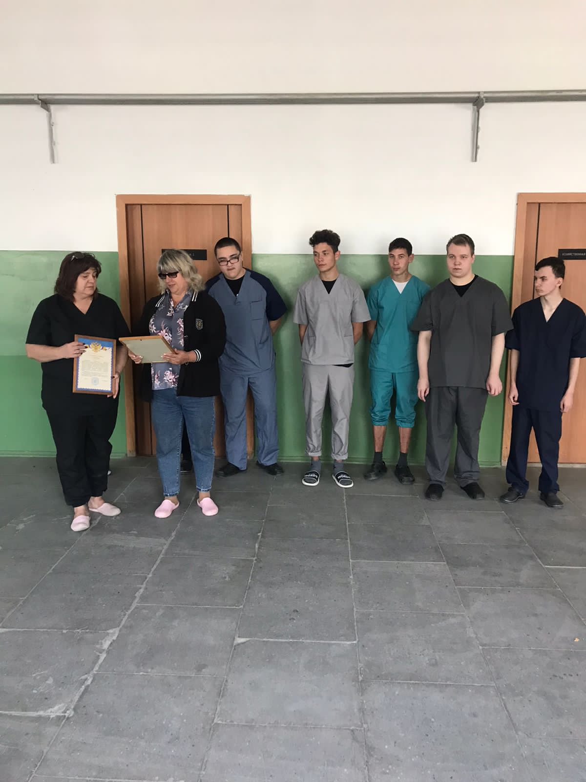 Производственная практика группы 